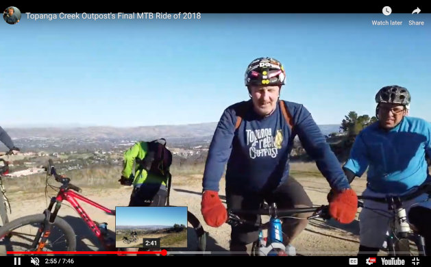 Topanga Creek Outpost Shop Mountain Bike Ride Video