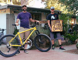 This yellow Hayduke is the perfect bike for Dan