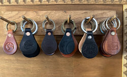 TCO leather keychains are great gift items