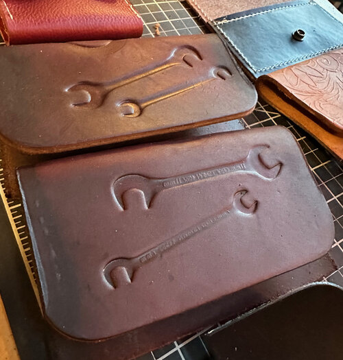 Sidecar wallet with tools imprint
