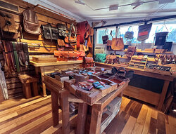 Our main leather showroom