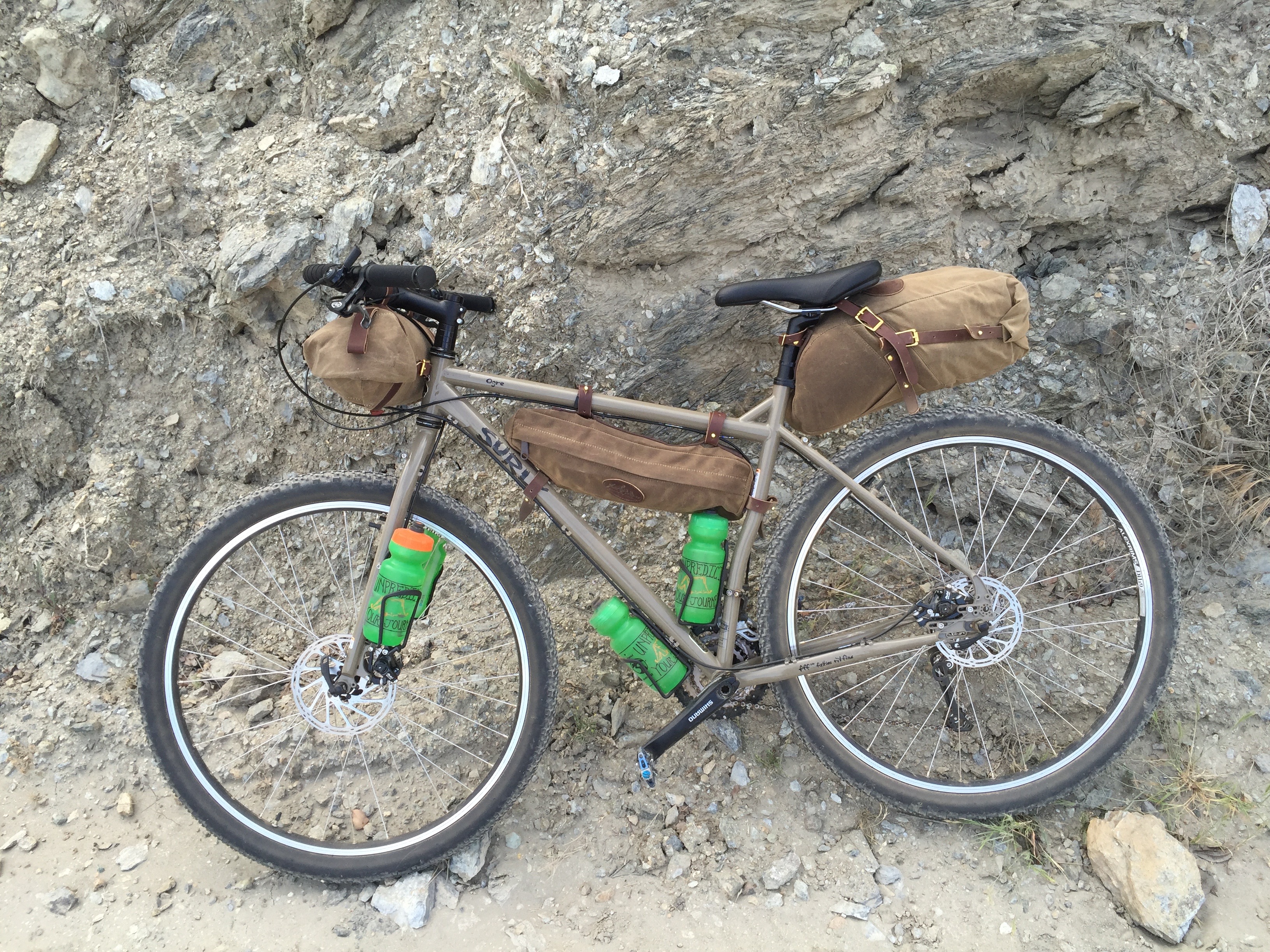 surly ogre frame bag